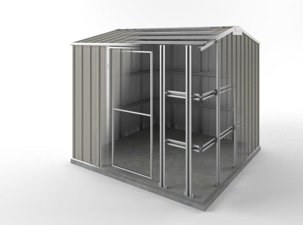 Storm Shed 2.25m (w) x 2.25m (d)x 2.05m (h)  Birch Colour