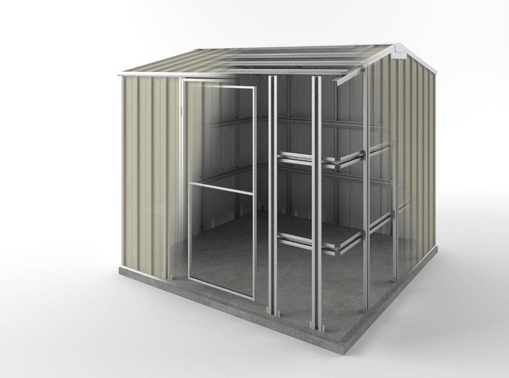 Storm Shed 2.25m (w) x 2.25m (d)x 2.05m (h)  Merino Colour