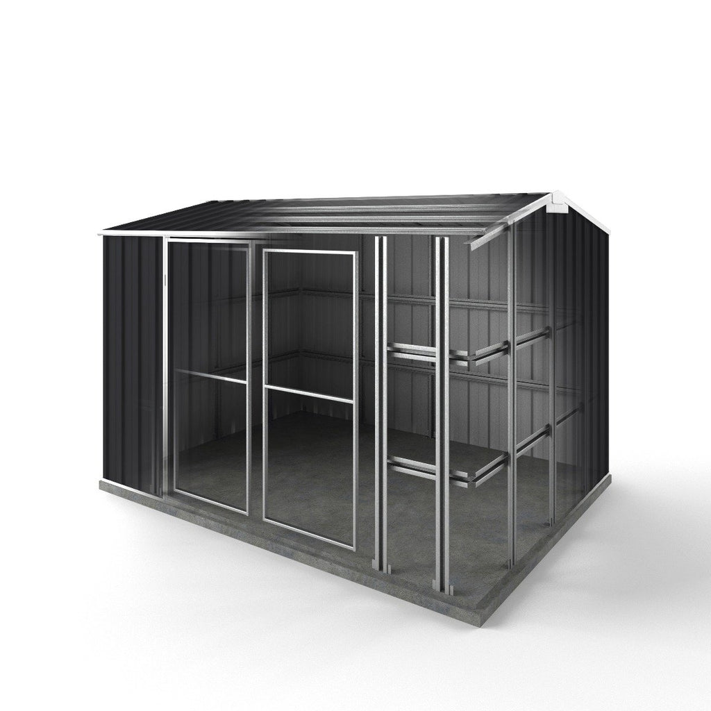 Storm Shed 3.00m (w) x 2.25m (d)x 2.05m (h)  Monument Colour