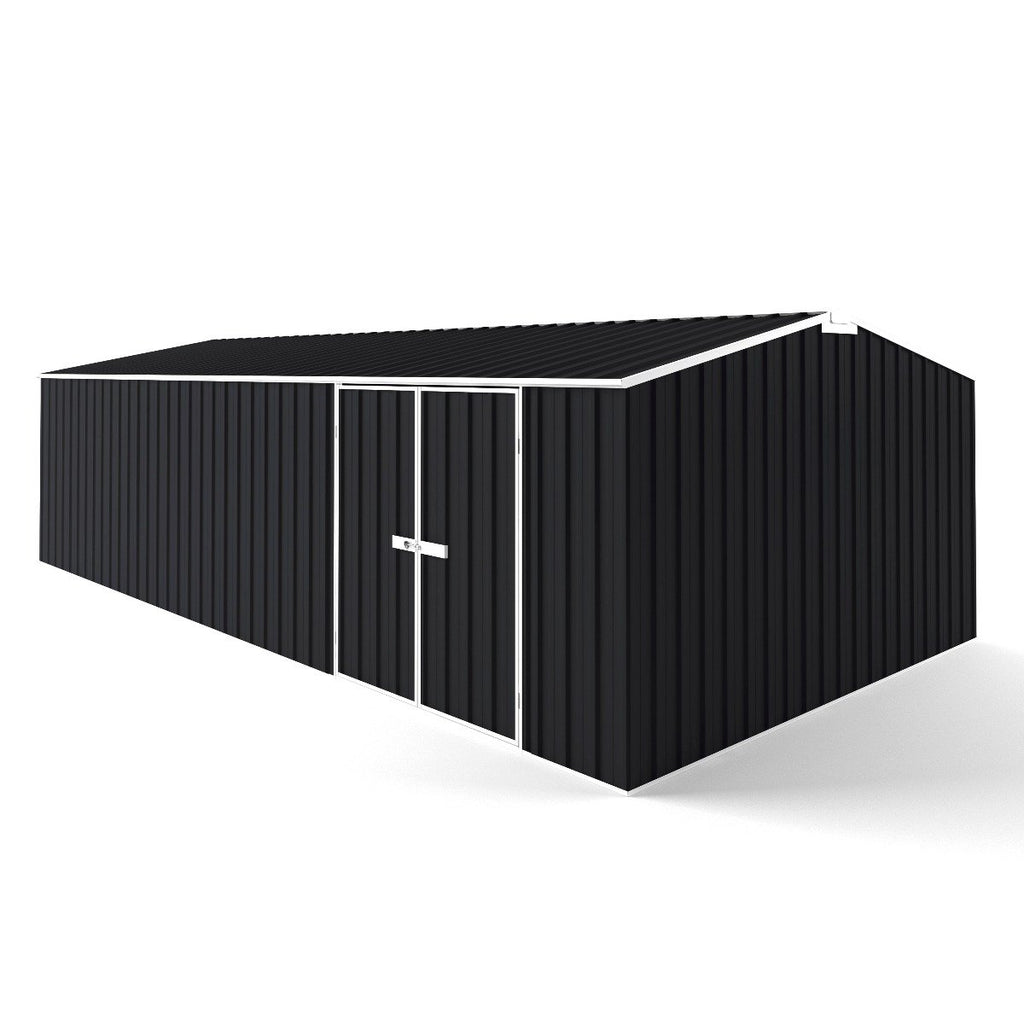 Truss Roof Garden Shed 7.50m (w) x 3.75m (d)x 2.18m (h)  Monument Colour