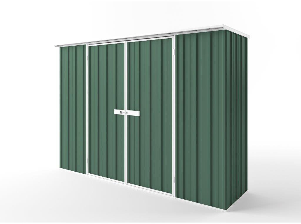 Flat Roof Garden Shed 3.00m (w) x 0.78m (d) Tall - 2.12m Rivergum Colour