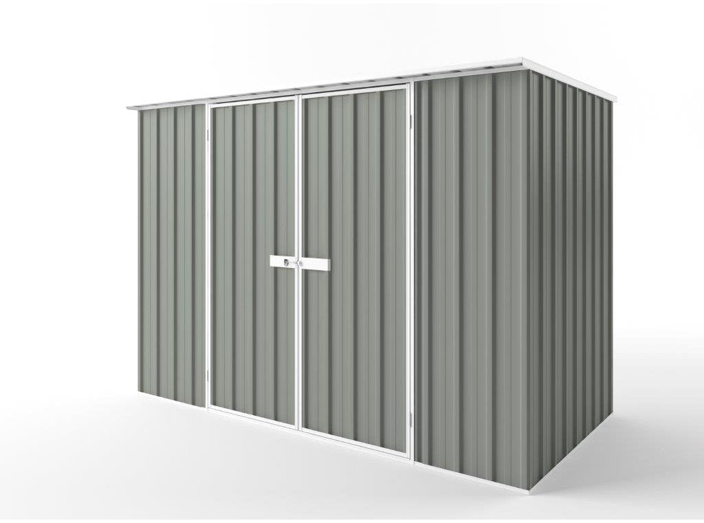Flat Roof Garden Shed 3.00m (w) x 1.50m (d) Tall - 2.12m Bush Smoke Colour