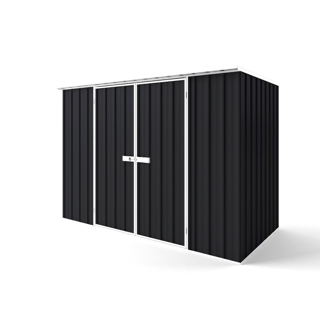 Flat Roof Garden Shed 3.00m (w) x 1.50m (d)x 2.12m (h)  Monument Colour