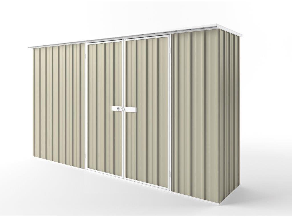 Flat Roof Garden Shed 3.75m (w) x 0.78m (d)x 2.12m (h)  Merino Colour
