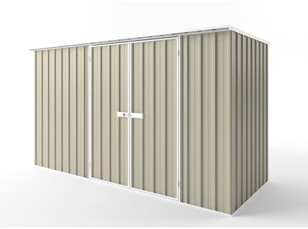 Flat Roof Garden Shed 3.75m (w) x 1.50m (d)x 2.12m (h)  Merino Colour