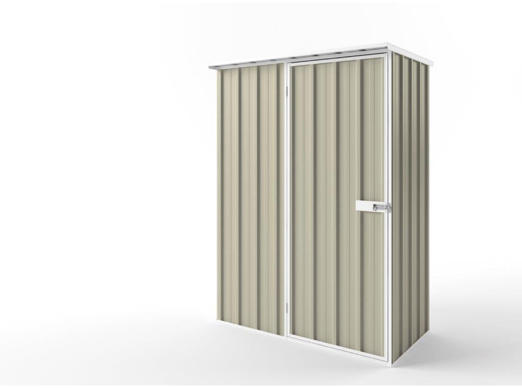 Flat Roof Garden Shed 1.50m (w) x 0.78m (d)x 2.12m (h)  Merino Colour