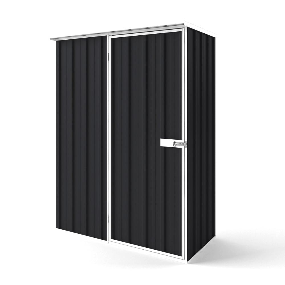 Flat Roof Garden Shed 1.50m (w) x 0.78m (d) Tall Monument Colour