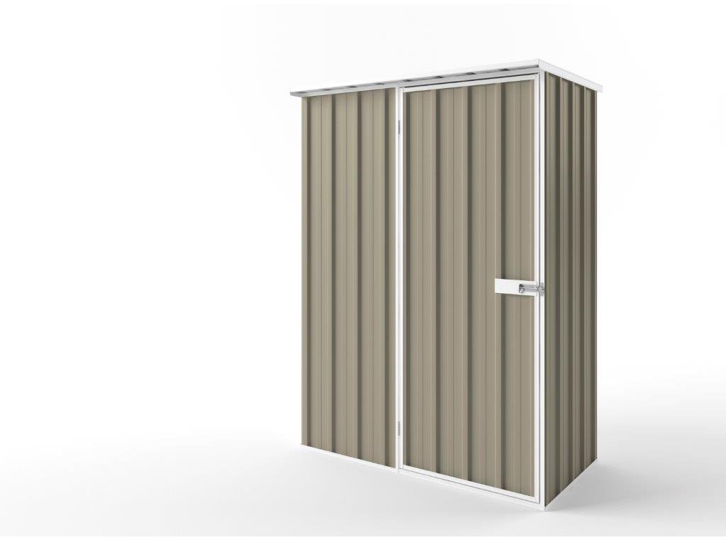 Flat Roof Garden Shed 1.50m (w) x 0.78m (d) Tall Stone Colour
