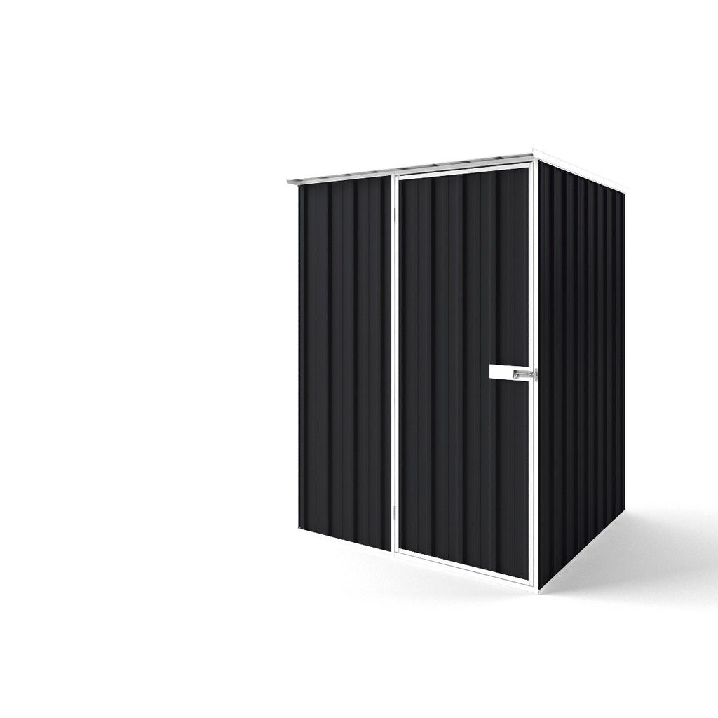 Flat Roof Garden Shed 1.50m (w) x 1.50m (d) Tall - 2.12m Monument Colour