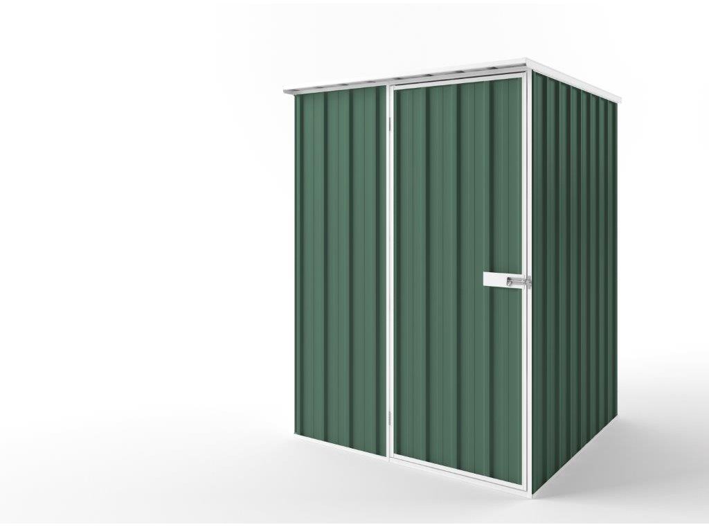 Flat Roof Garden Shed 1.50m (w) x 1.50m (d)x 2.12m (h)  Rivergum Colour