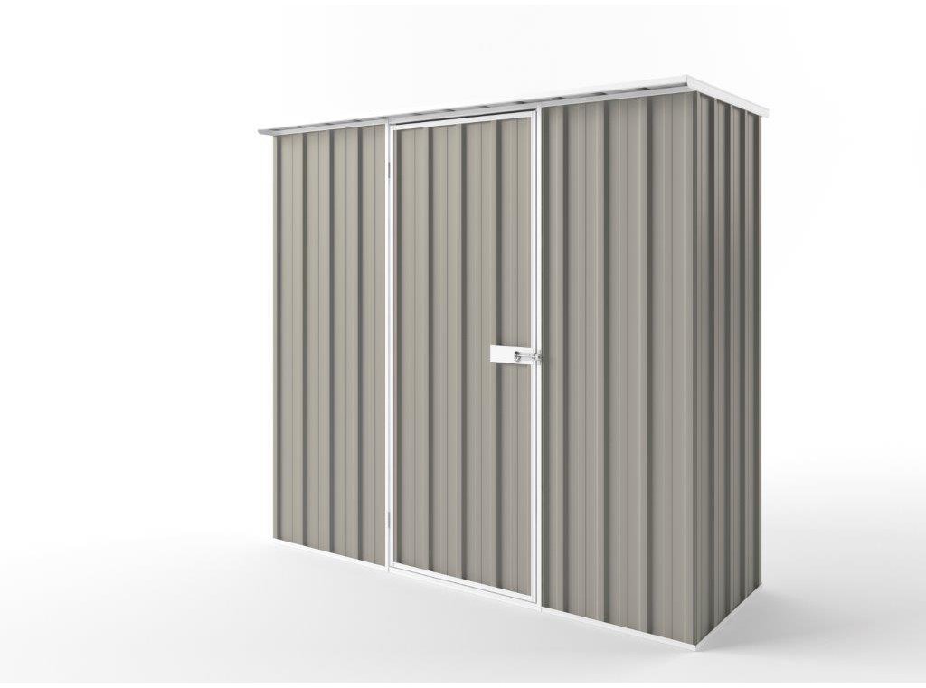 Flat Roof Garden Shed 2.25m (w) x 0.78m (d)x 2.12m (h)  Birch Colour