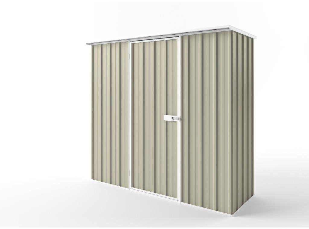 Flat Roof Garden Shed 2.25m (w) x 0.78m (d)x 2.12m (h)  Merino Colour