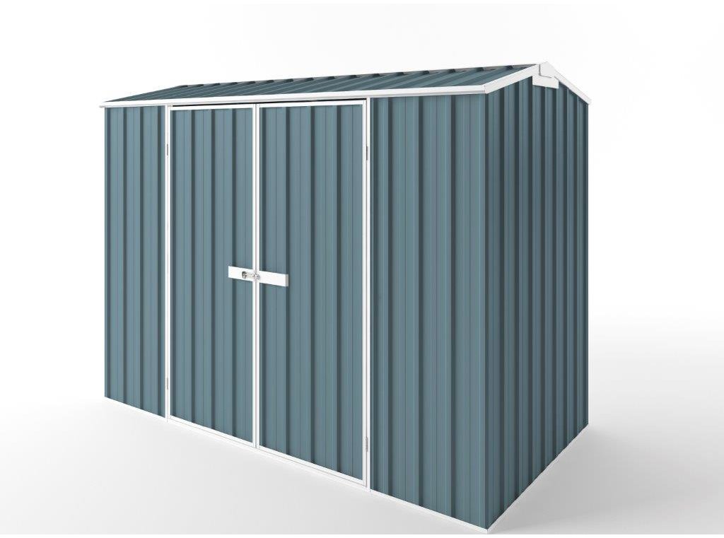 Gable Roof Garden Shed 3.00m (w) x 1.50m (d)x 2.27m (h)  Blue Horizon Colour