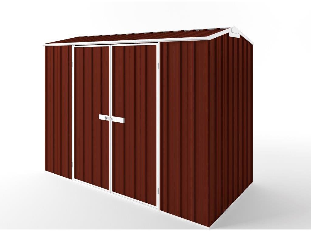 Gable Roof Garden Shed 3.00m (w) x 1.50m (d)x 2.27m (h)  Heritage Red Colour