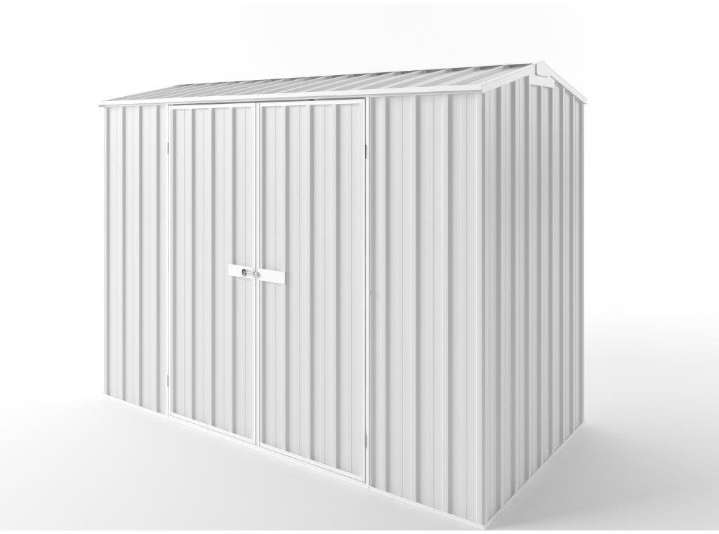 Gable Roof Garden Shed 3.00m (w) x 1.50m (d)x 2.27m (h)  Off White Colour