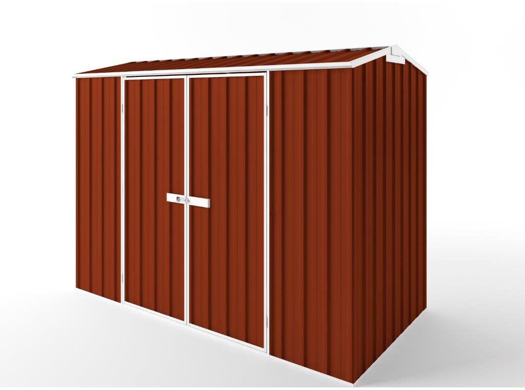 Gable Roof Garden Shed 3.00m (w) x 1.50m (d) Tall - 2.27m Tuscan Red Colour