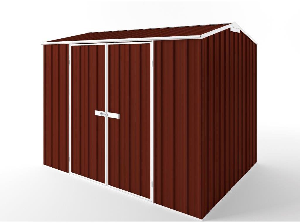 Gable Roof Garden Shed 3.00m (w) x 2.25m (d)x 2.35m (h)  Heritage Red Colour
