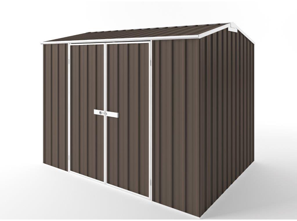 Gable Roof Garden Shed 3.00m (w) x 2.25m (d)x 2.35m (h)  Jasmin Brown Colour
