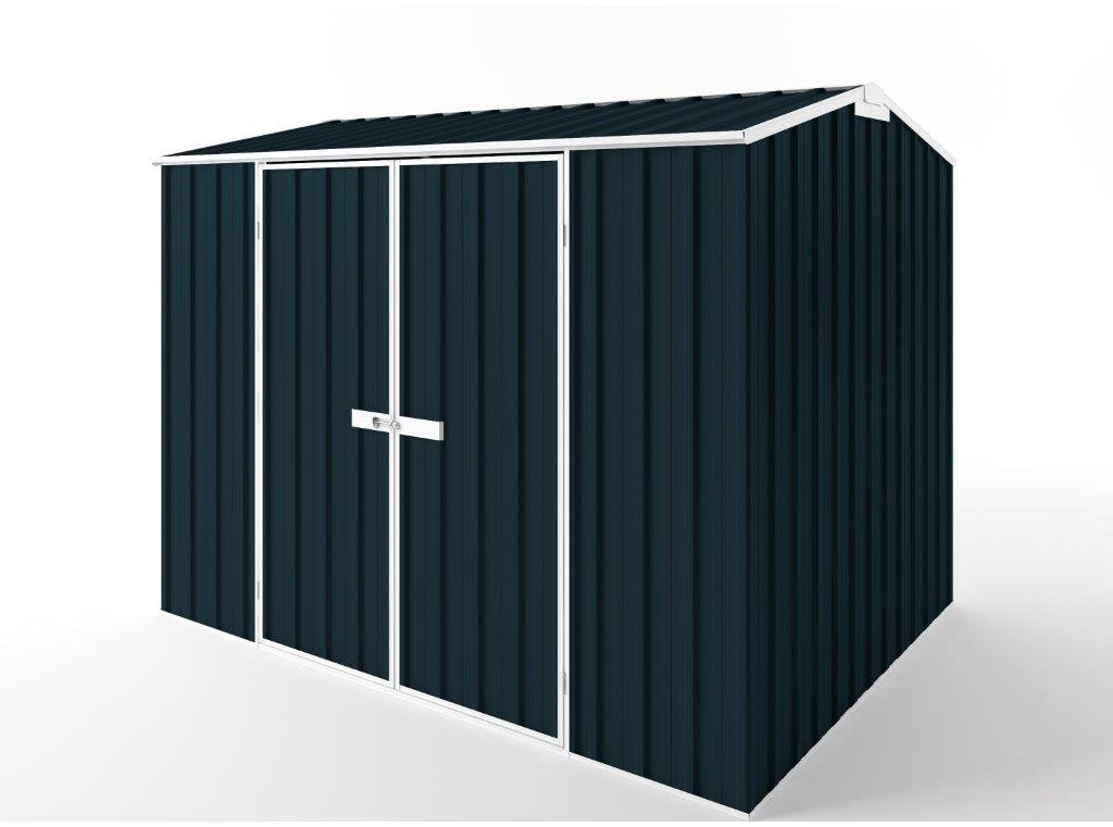 Gable Roof Garden Shed 3.00m (w) x 2.25m (d)x 2.35m (h)  Mountain Blue Colour