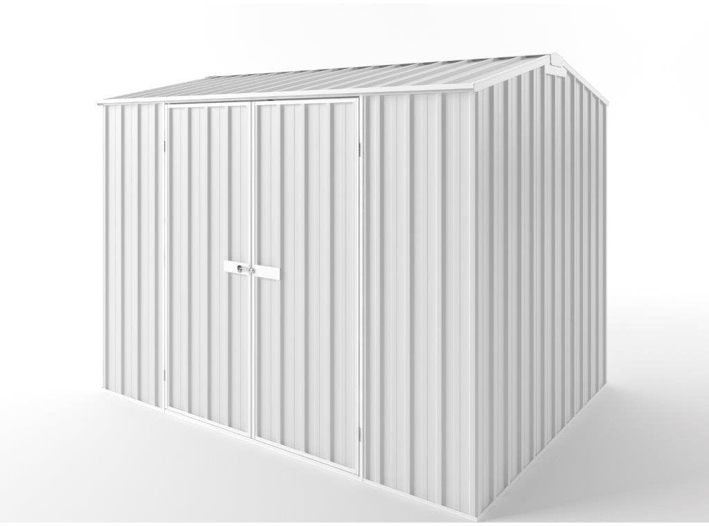 Gable Roof Garden Shed 3.00m (w) x 2.25m (d)x 2.35m (h)  Off White Colour