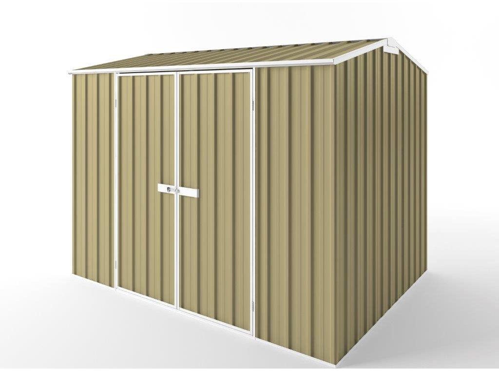 Gable Roof Garden Shed 3.00m (w) x 2.25m (d) Tall - 2.35m Sandlewood Colour
