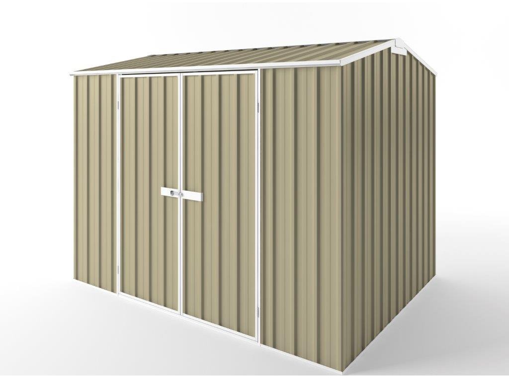 Gable Roof Garden Shed 3.00m (w) x 2.25m (d) Tall - 2.35m Wheat Colour