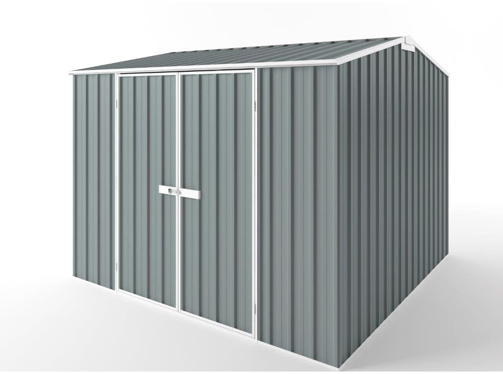 Gable Roof Garden Shed 3.00m (w) x 3.00m (d)x 2.40m (h)  Armour Grey Colour