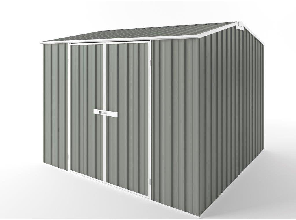 Gable Roof Garden Shed 3.00m (w) x 3.00m (d) Tall - 2.40m Bush Smoke Colour