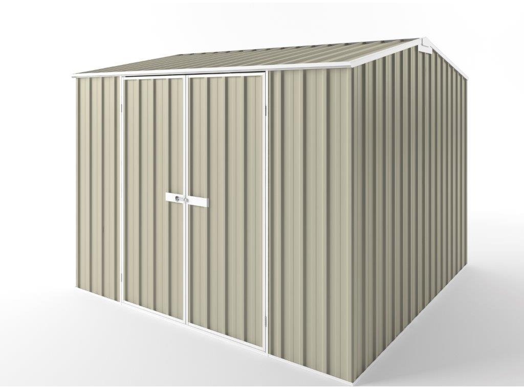 Gable Roof Garden Shed 3.00m (w) x 3.00m (d) Tall - 2.40m Merino Colour