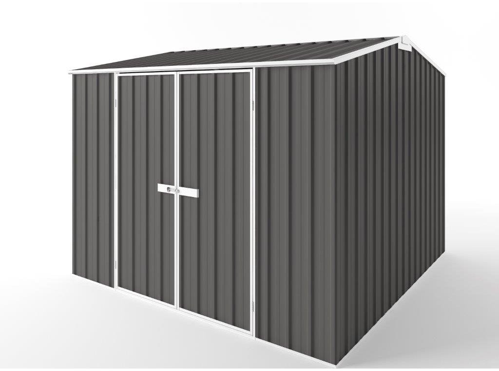 Gable Roof Garden Shed 3.00m (w) x 3.00m (d)x 2.40m (h)  Slate Grey Colour