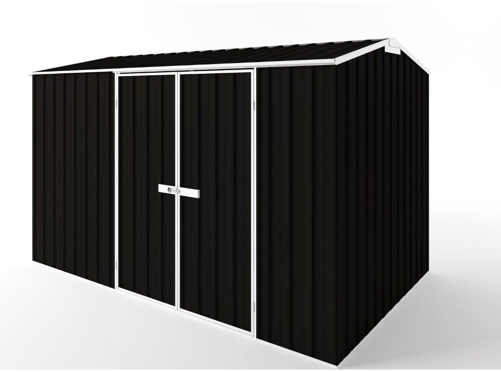 Gable Roof Garden Shed 3.75m (w) x 2.25m (d)x 2.35m (h)  Ebony Colour