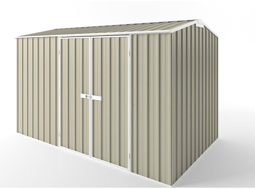Gable Roof Garden Shed 3.75m (w) x 2.25m (d) Tall - 2.35m Merino Colour
