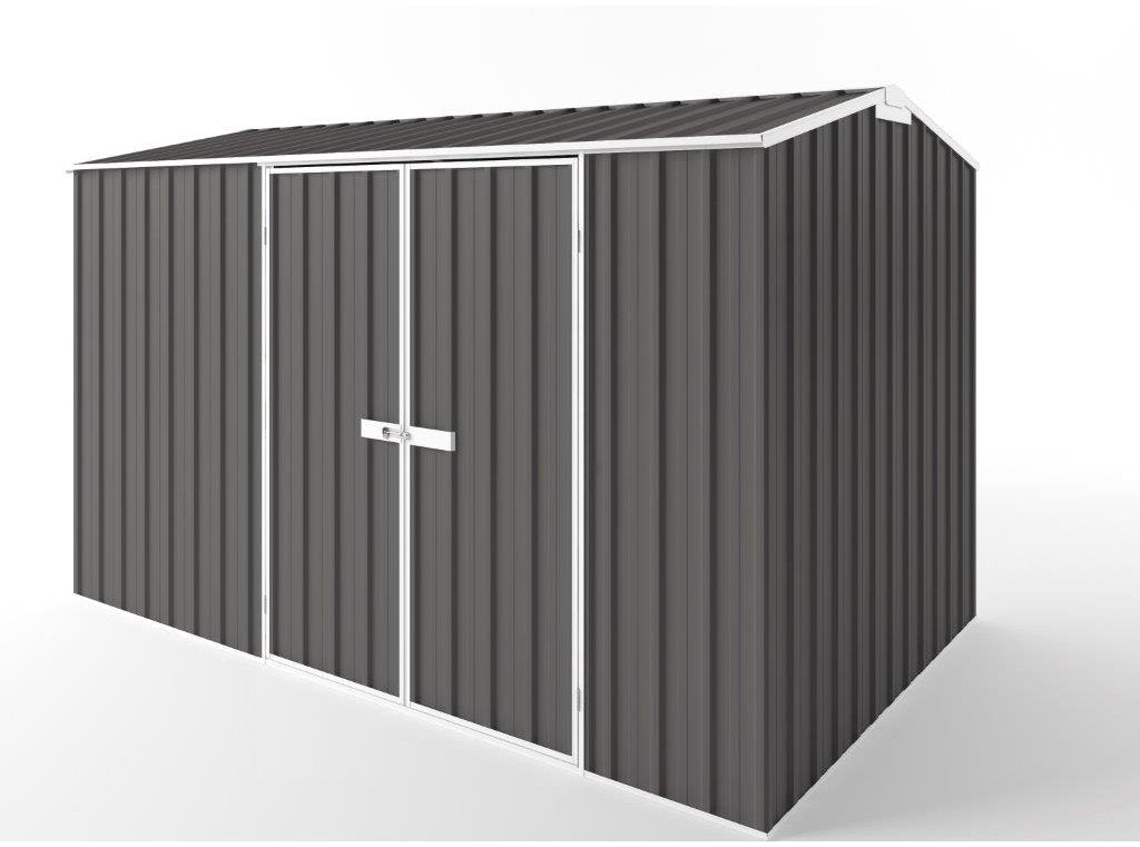 Gable Roof Garden Shed 3.75m (w) x 2.25m (d)x 2.35m (h)  Slate Grey Colour