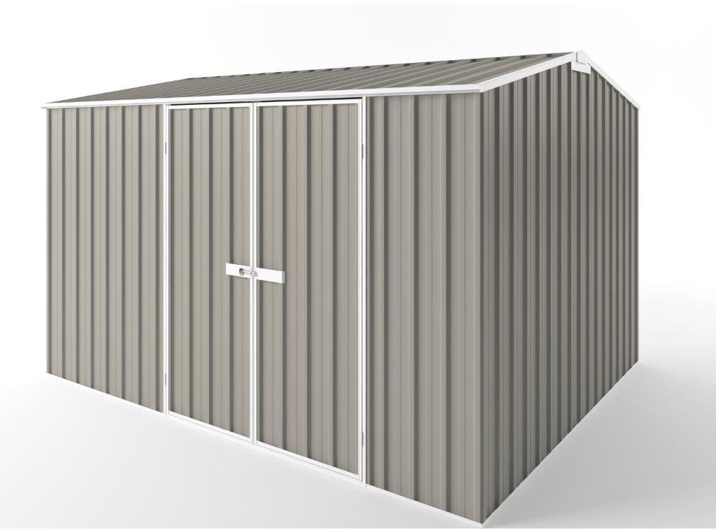 Gable Roof Garden Shed 3.75m (w) x 3.00m (d) Tall - 2.40m Birch Colour