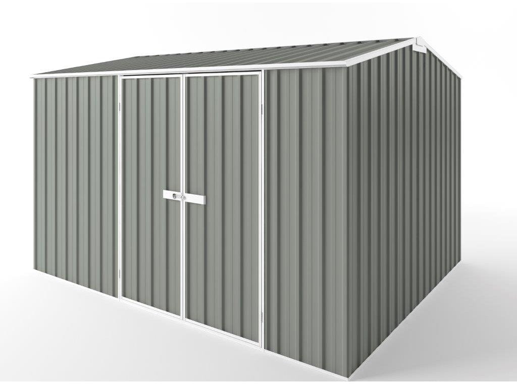 Gable Roof Garden Shed 3.75m (w) x 3.00m (d) Tall - 2.40m Bush Smoke Colour