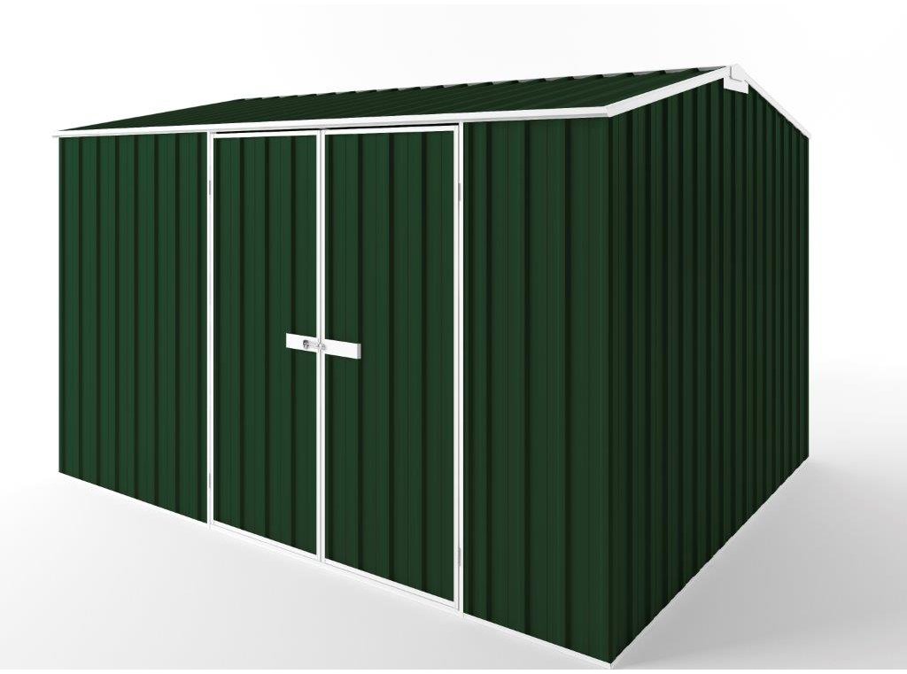Gable Roof Garden Shed 3.75m (w) x 3.00m (d)x 2.40m (h)  Caulfield Green Colour