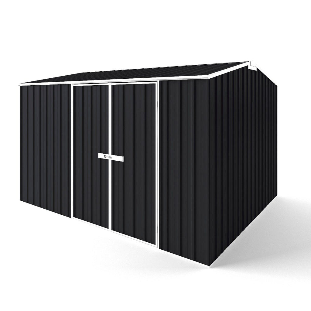 Gable Roof Garden Shed 3.75m (w) x 3.00m (d)x 2.40m (h)  Monument Colour