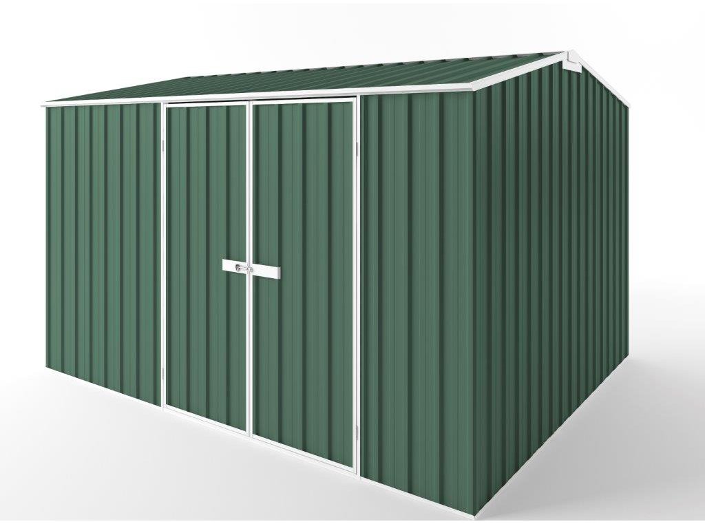 Gable Roof Garden Shed 3.75m (w) x 3.00m (d) Tall - 2.40m Rivergum Colour