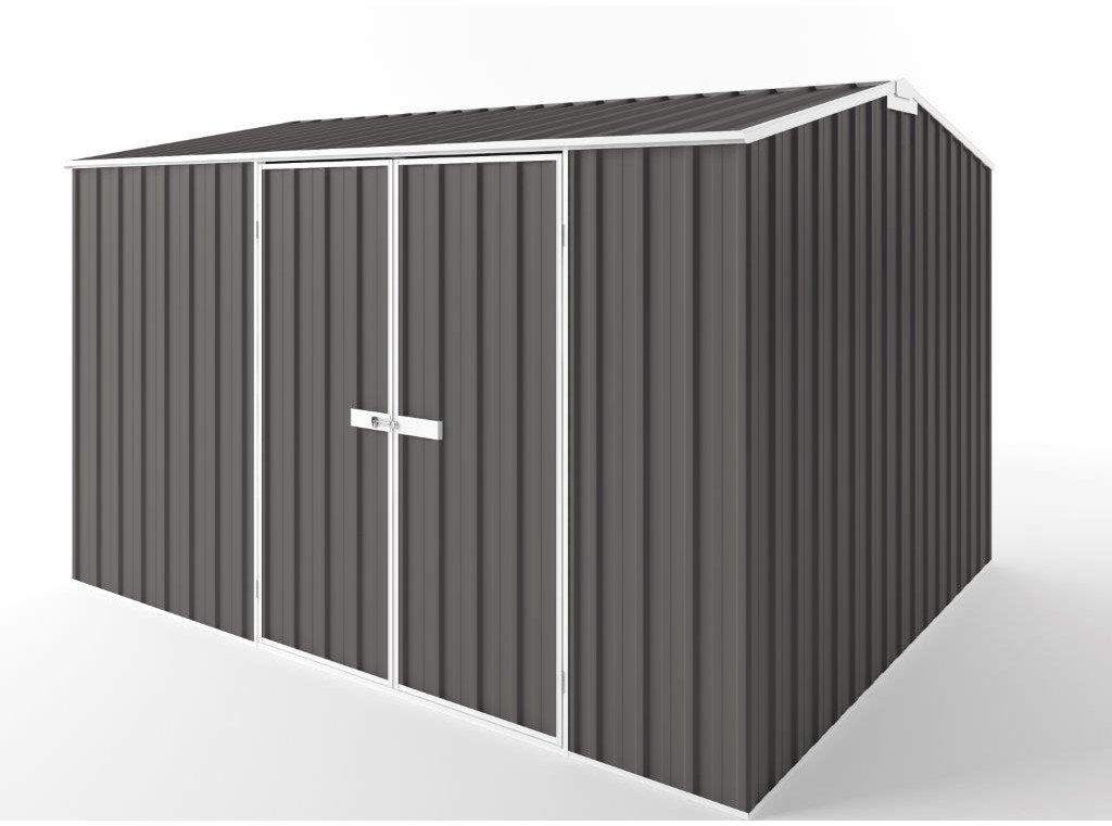 Gable Roof Garden Shed 3.75m (w) x 3.00m (d)x 2.40m (h)  Slate Grey Colour