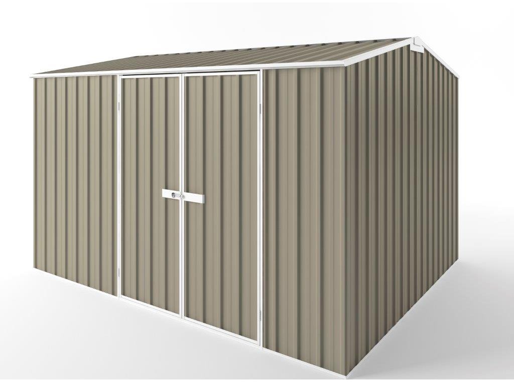 Gable Roof Garden Shed 3.75m (w) x 3.00m (d)x 2.40m (h)  Stone Colour