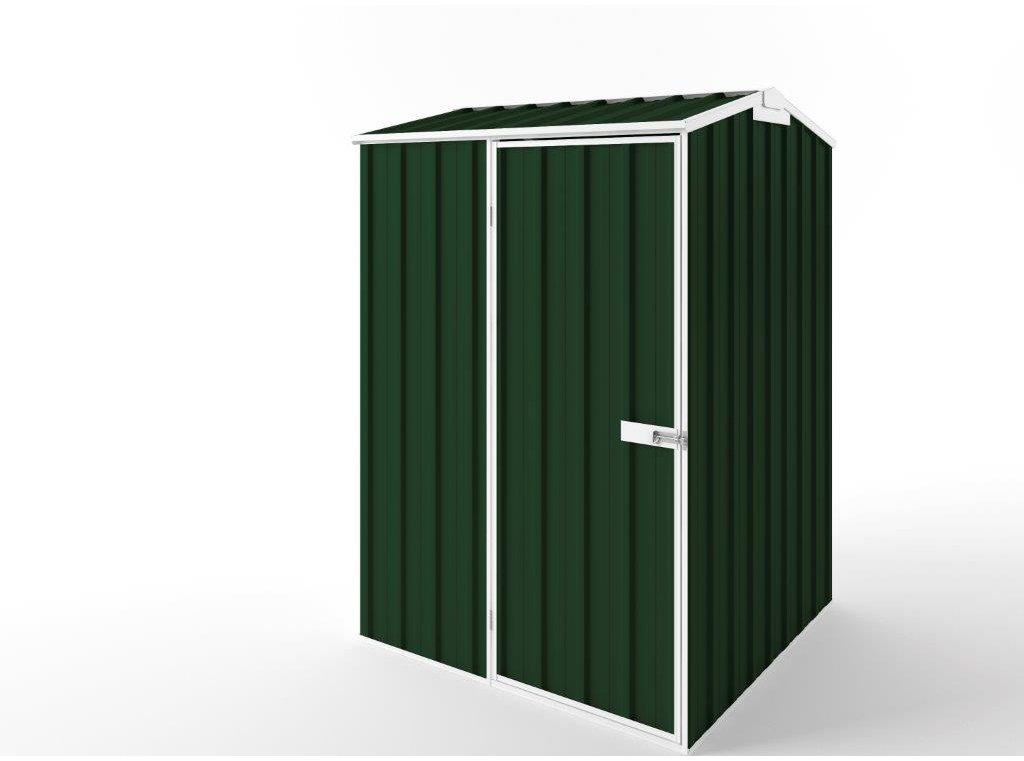 Gable Roof Garden Shed 1.50m (w) x 1.50m (d) Tall - 2.27m Caulfield Green Colour