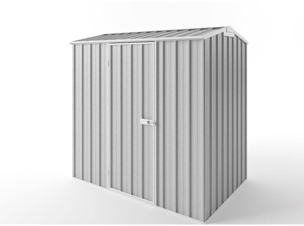 Gable Roof Garden Shed 2.25m (w) x 1.50m (d)x 2.27m (h)  Zinc Colour