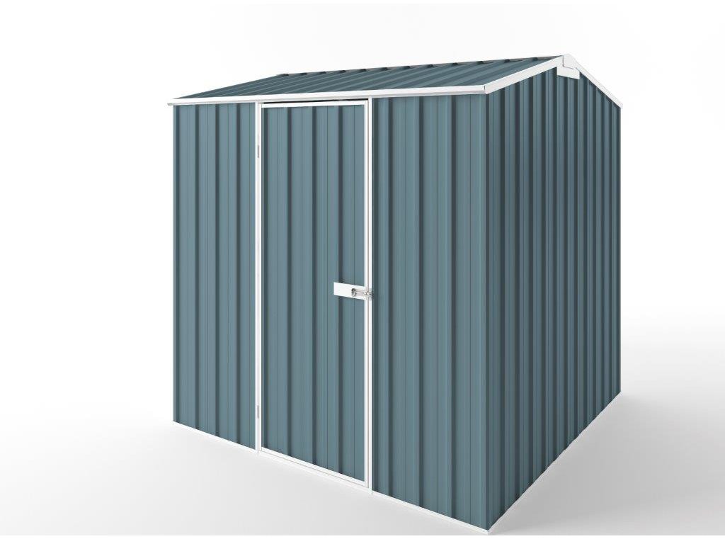 Gable Roof Garden Shed 2.25m (w) x 2.25m (d) Tall - 2.35m Blue Horizon Colour
