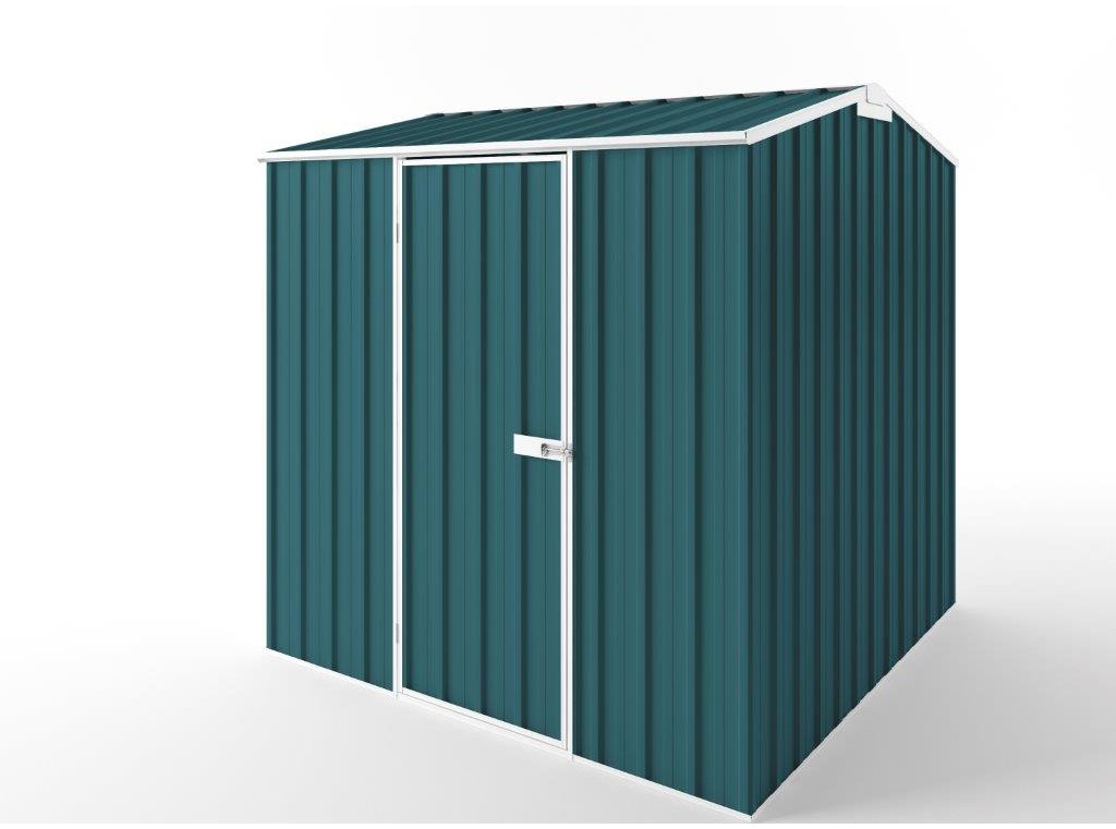 Gable Roof Garden Shed 2.25m (w) x 2.25m (d) Tall - 2.35m Torres Blue Colour