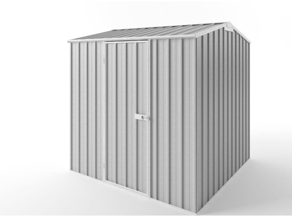 Gable Roof Garden Shed 2.25m (w) x 2.25m (d)x 2.35m (h)  Zinc Colour