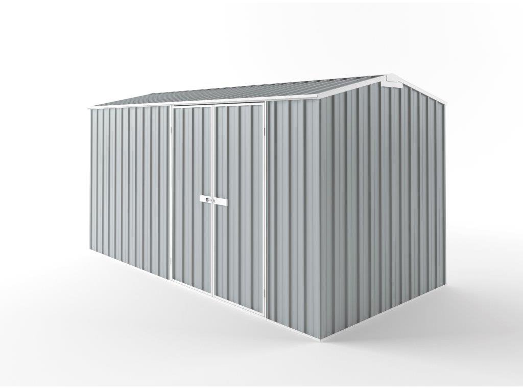 Truss Roof Garden Shed 4.50m (w) x 2.25m (d)x 2.35m (h)  Gull Grey Colour
