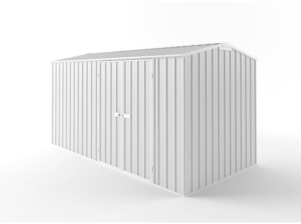 Truss Roof Garden Shed 4.50m (w) x 2.25m (d)x 2.35m (h)  Off White Colour