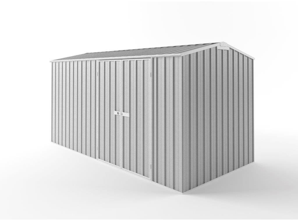 Truss Roof Garden Shed 4.50m (w) x 2.25m (d)x 2.35m (h)  Zinc Colour