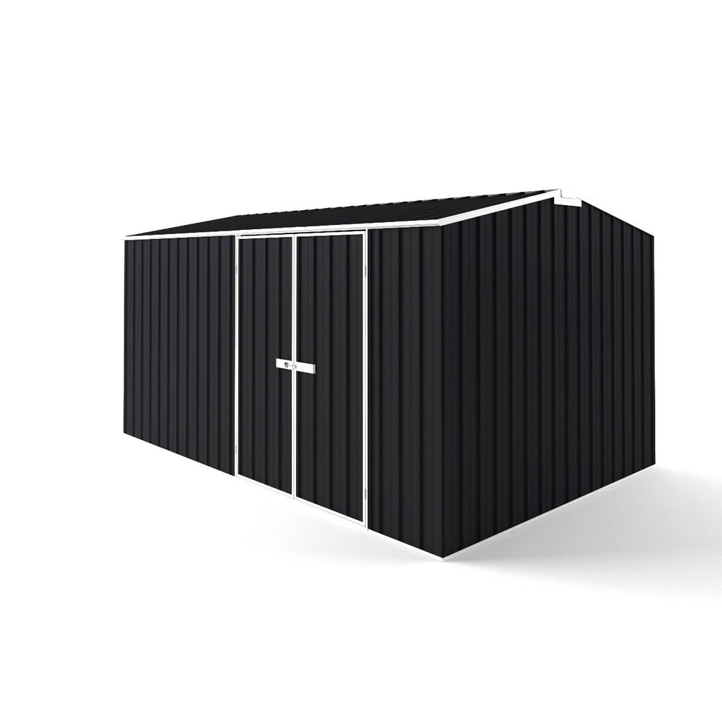 Truss Roof Garden Shed 4.50m (w) x 3.00m (d) Tall - 2.40m Monument Colour