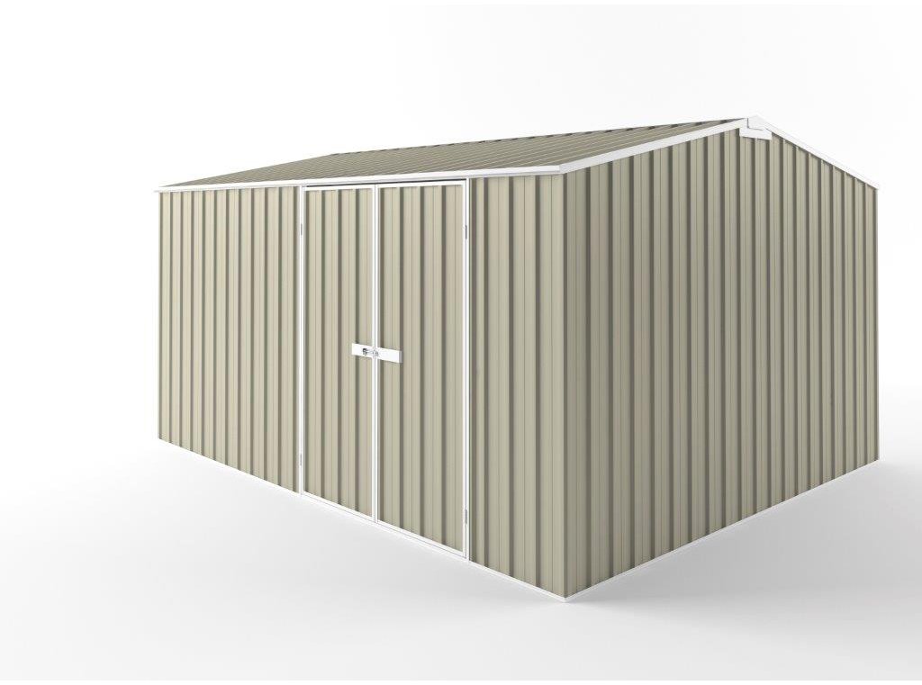 Truss Roof Garden Shed 4.50m (w) x 3.75m (d)x 2.48m (h)  Merino Colour